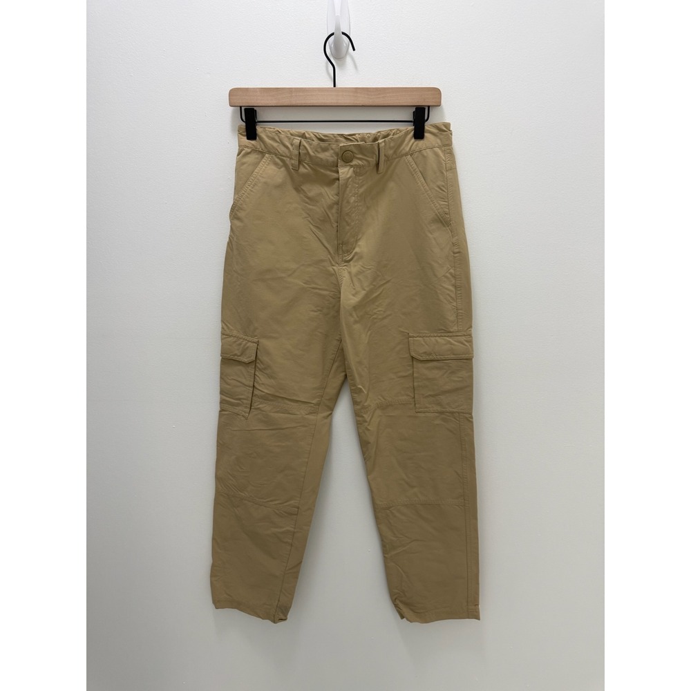 The North Face Boys Tan Khaki Cargo Pants Size XL 18/20 Hiking Outdoor Utility
